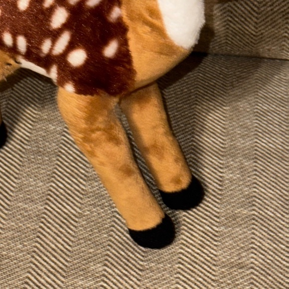 Wild Republic Plush Fawn Deer Stuffed Toy Animal Brown and White - Picture 5 of 15